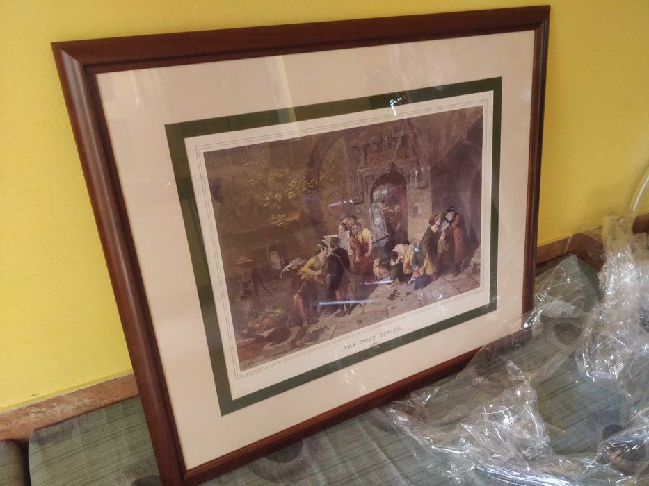 Quadro de decoração "The Post Office" como novo