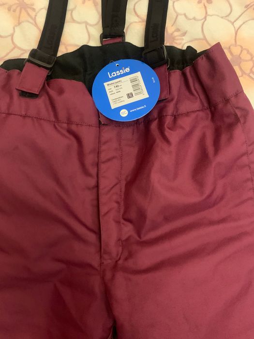 Новий полукомбінезон, зимові штани reima 140