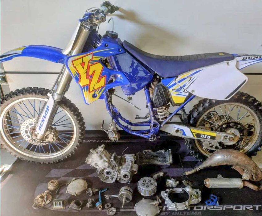 Yamaha yz 125 rok 97-04 części silnikowe elektronika rama zawieszenie