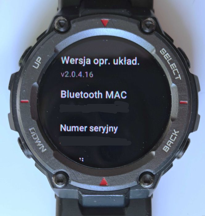 Smartwatch AMAZFIT T-REX PRO używany sprawny