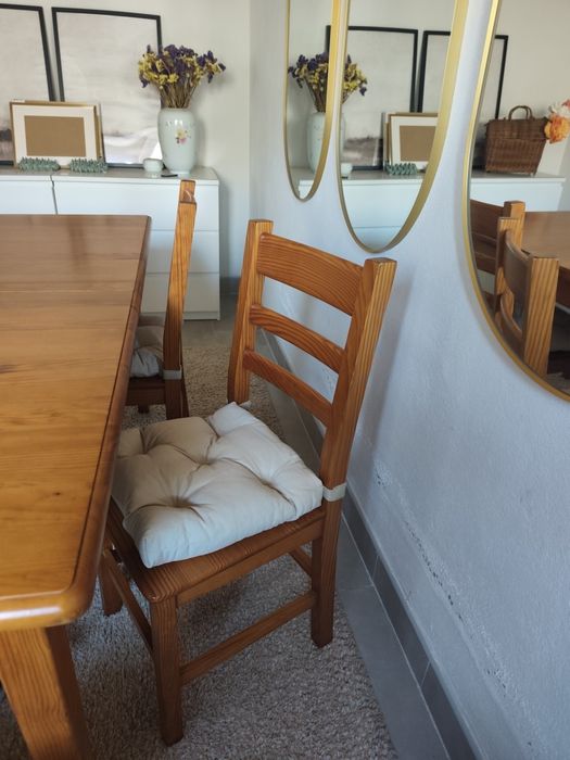 Mesa madeira maciça