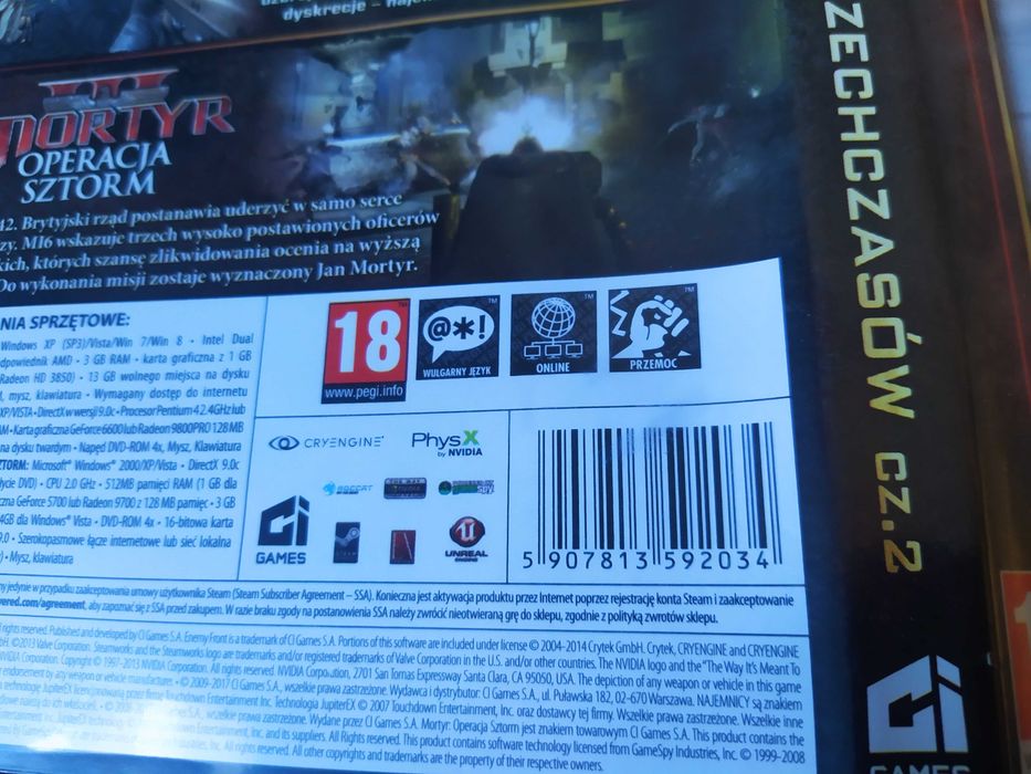 Shootery Wszechczasów cz. 2 Mortyr III Operacja Najemnicy PC DVD PL