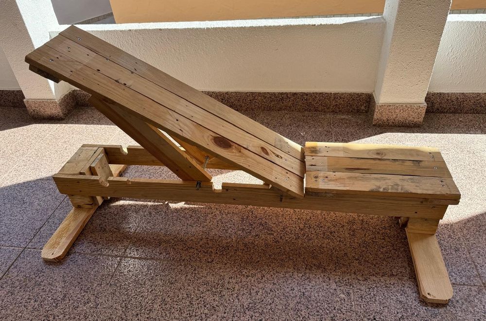 Banco de ginásio Original em madeira