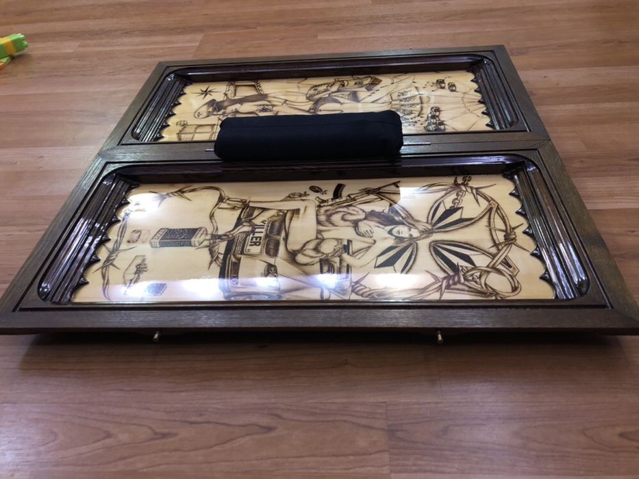 Нарды ручная работа