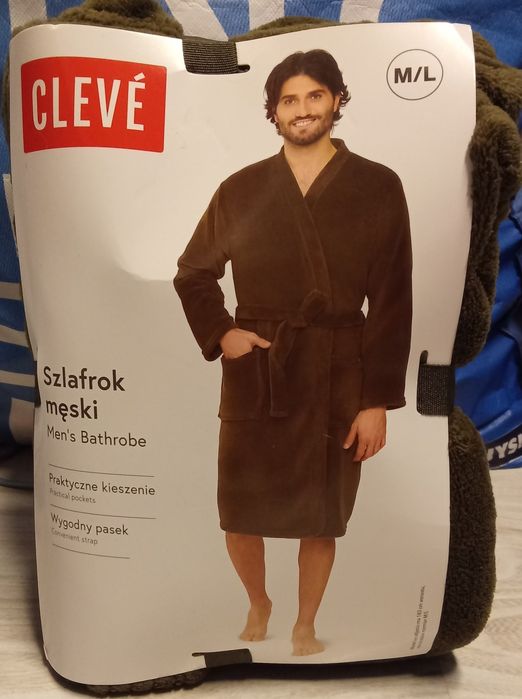 Szlafrok męski M/L