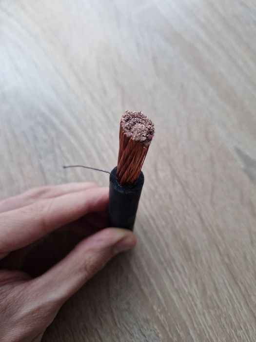Przewód spawalniczy miedziany 50 mm²