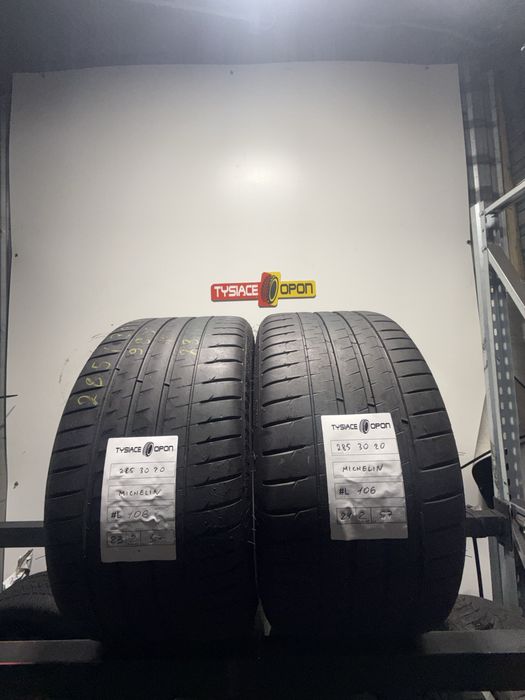 285/30/20 Michelin Pilot Sport 4S 6mm dot 2024 #L106