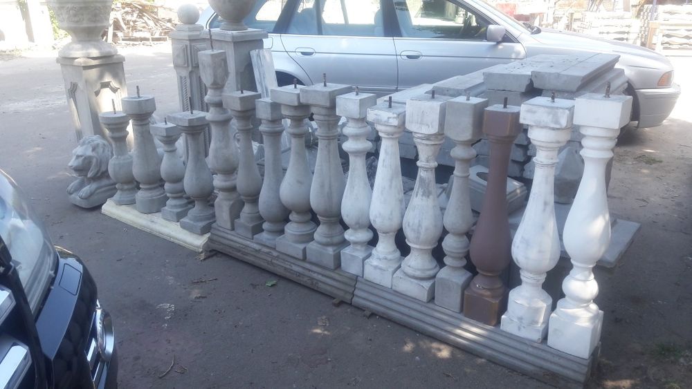 Формы для бетонных балясин бу. Из стеклопластика. Колооны, цветники.