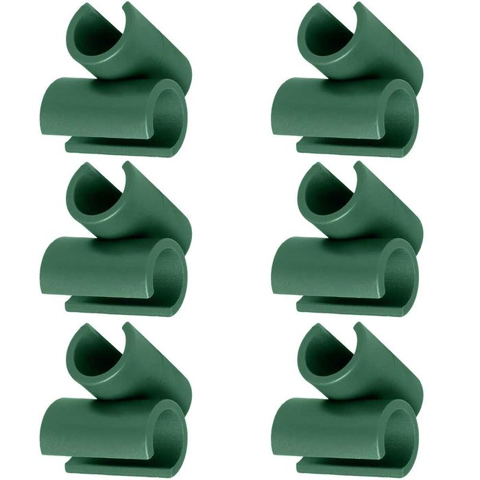Łączniki do tyczek ogrodowych 11mm - komplet 6 sztuk NOWE