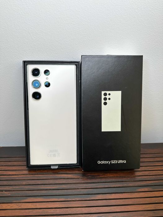 Samsung S23 Ultra 512GB - Kremowy - Komplet - Stan wzorowy