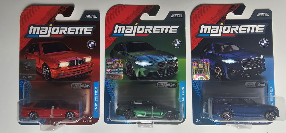 Majorette BMW zestaw
