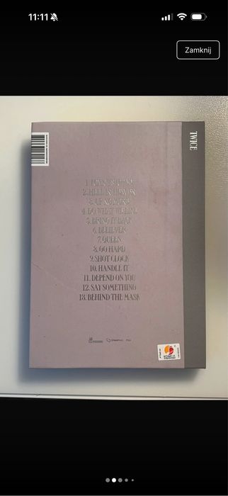 Album TWICE - eyes wide open