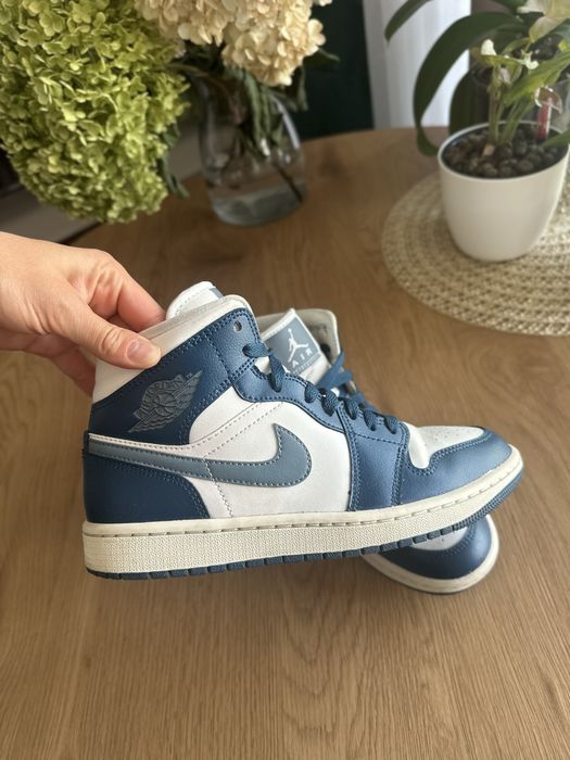 Nike Jordan Jordany Air Mid 1 granatowe 38,5 - 24,5 cm