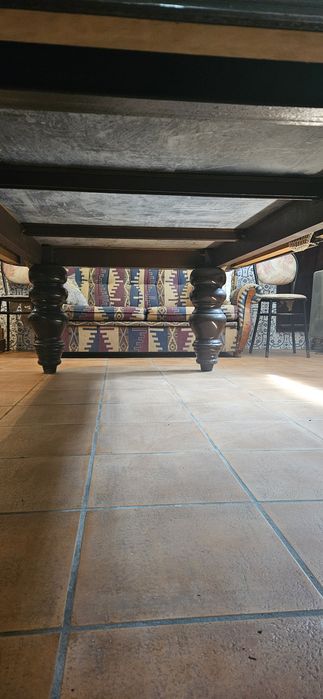Mesa de Bilhar / Pool Clássica com Tampo de Pedra + Acessórios