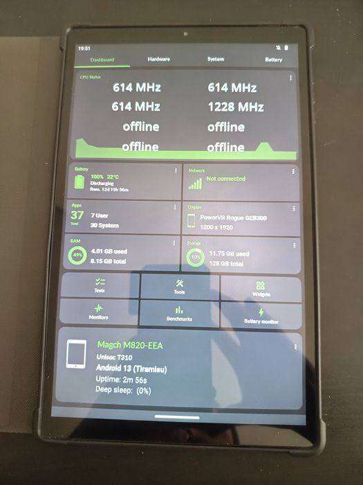 Tablet 8GB RAM 128GB