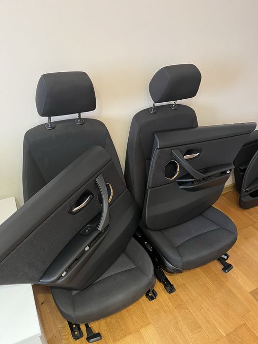 Fotele + boczki drzwi BMW E90 E91