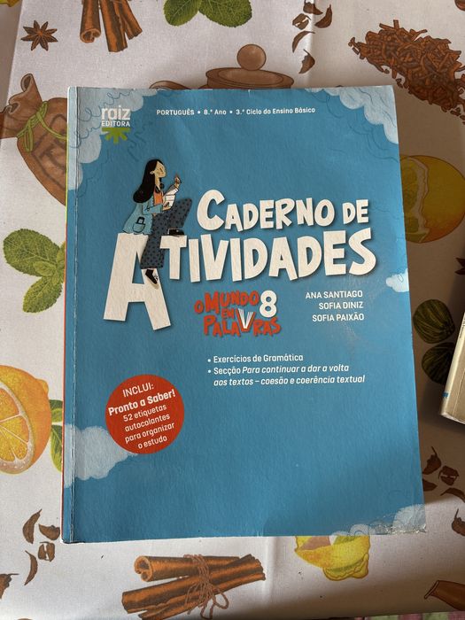 Livros de fichas 8 ano