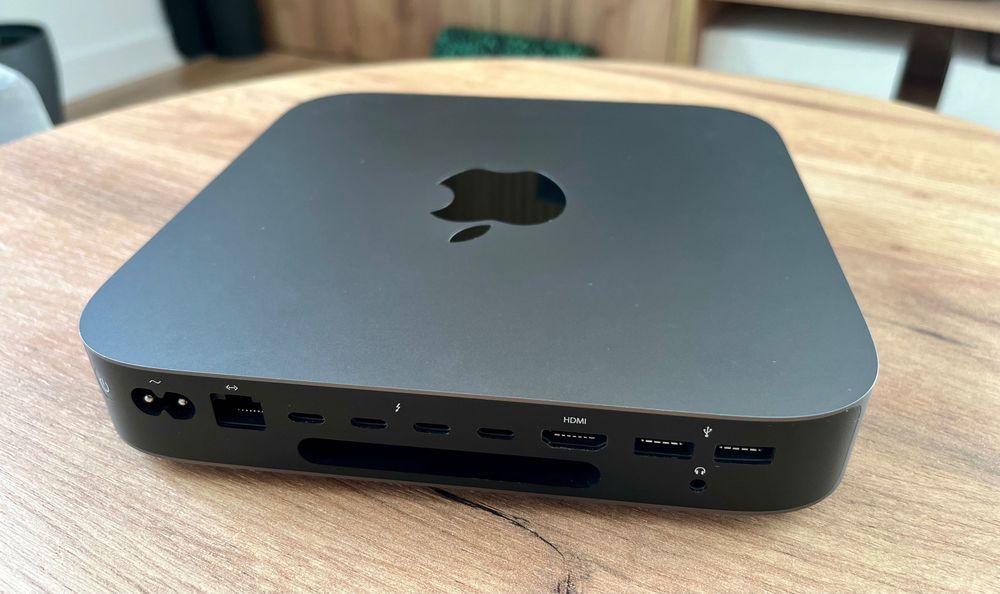 Mac mini 2018 i5 / 32 GB RAM / 512 GB SSD – wyczyszczony, 100
