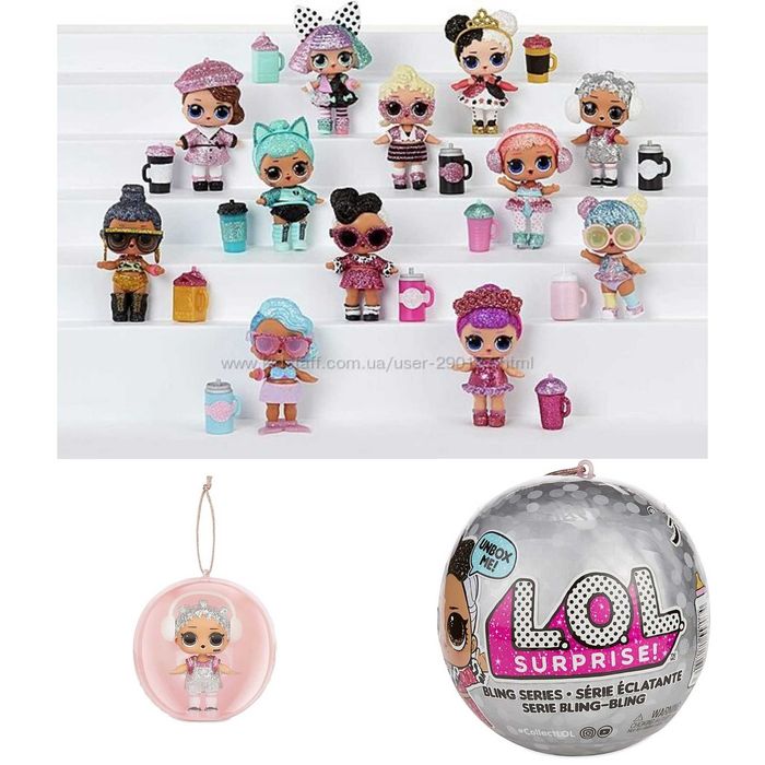 Лялька LOL ЛОЛ OMG Neonlicious,Tweens Darcy Blush,Lady Braids,Ali Danc