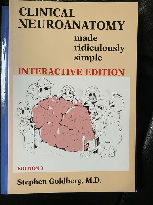 Livro Clinical Neuroanatomy Made Ridiculously Simple