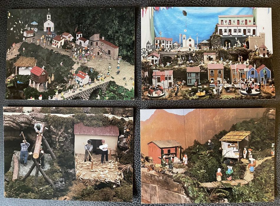 8 postais - Cascatas de S. João - Coleção "A Mão e o Olhar"