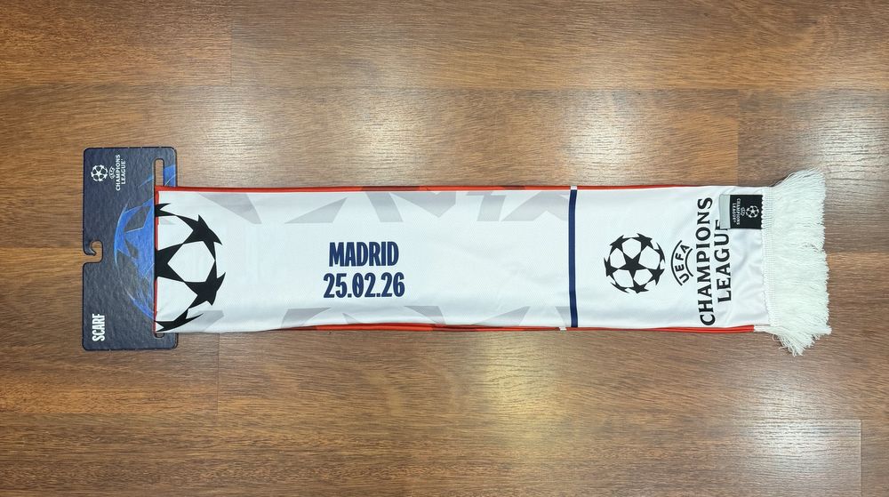 Cachecol  do Jogo Benfica X Real Madrid