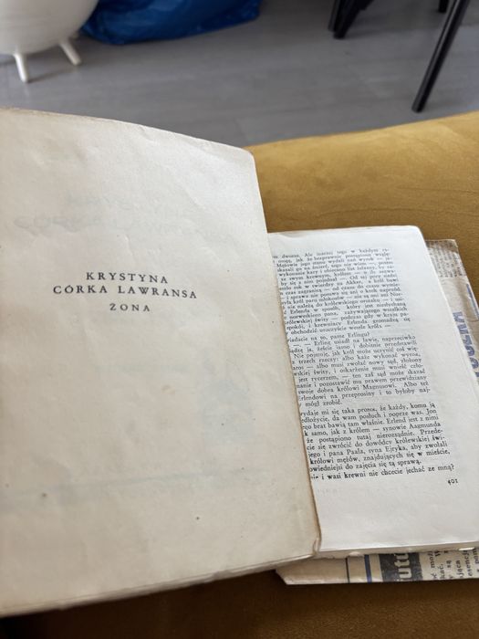 Krystyna córka Lawrensa Żona 1930 rok