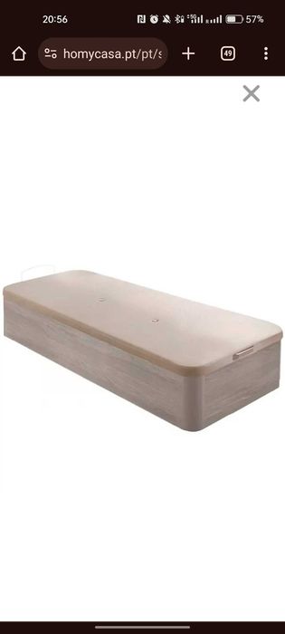Cama Sommier rebatível
