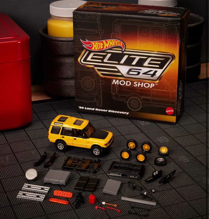 Hot Wheels Elite Land Rover Discovery mod shop