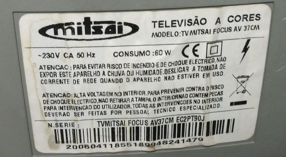 Televisão antiga