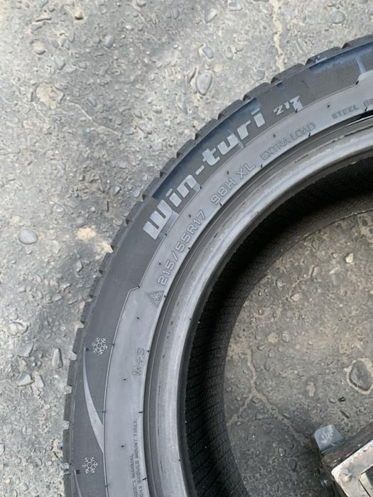 Шини 215/55 R17 Hifly зима 2023 рік 7,5/6,2 мм