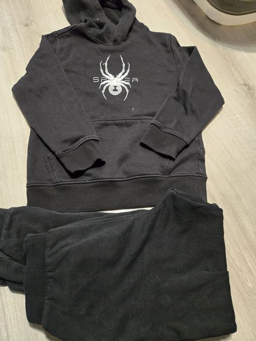 Dres bluza ,spodnie dresowe spider 140/146r