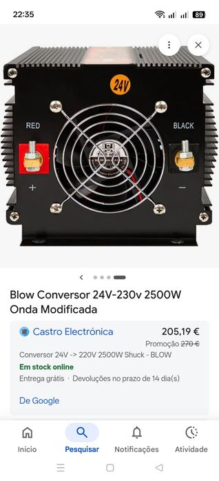 Blow 220V 2500W Shuck