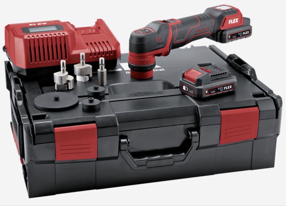 Polidora orbital brushless FLEX PXE 80 para profissional carro e moto detailing