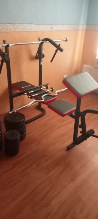 Sprzęt siłowy cały zestaw