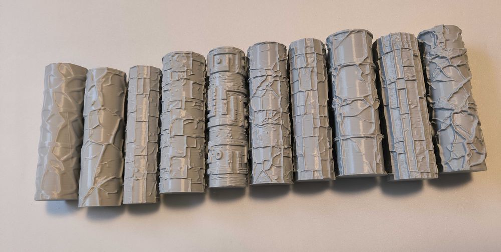 Rolki Tekstury 6 RPG Diorama Makieta