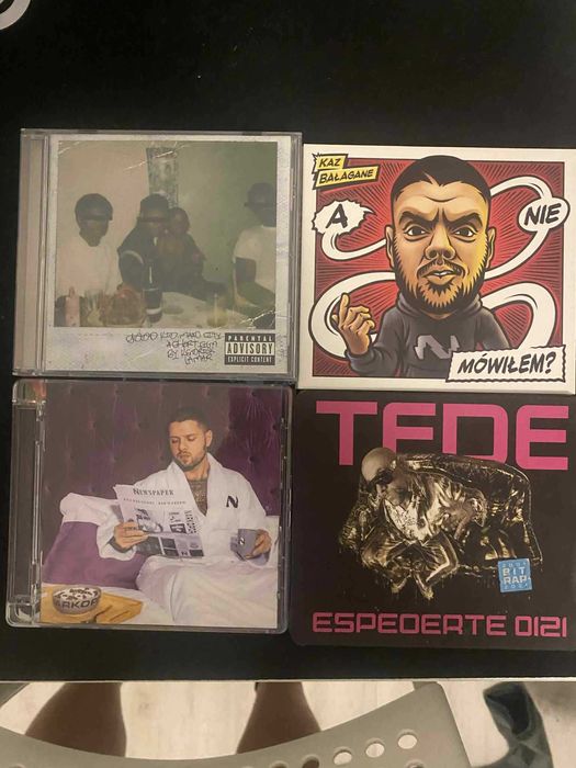 płyty cd rap Kendrick itd