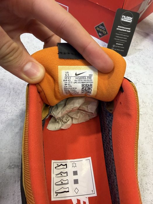 ОРИГІНАЛ! Кросівки Nike dunk low gore tex | 43