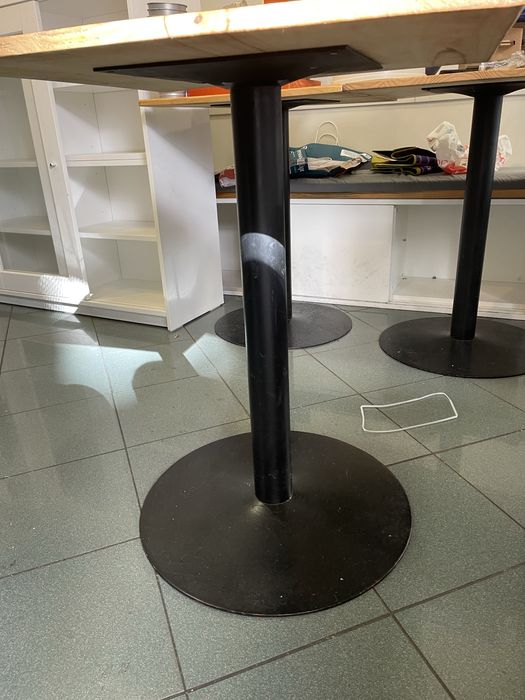 Mesas de restauracao em prefeito estado