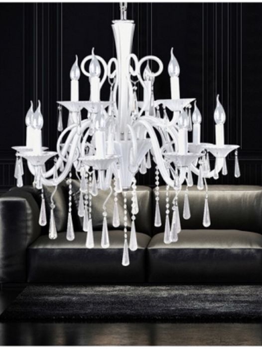HIT Żyrandol ROSANO firmy Spot Light 12xE14 w stylu glamour