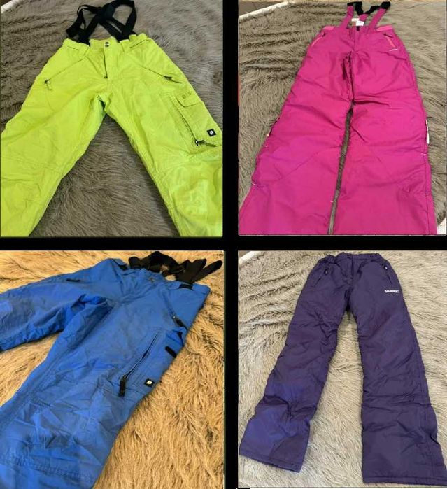 Roupa e acessórios de Ski/Snowboard (calças, casaco,, capacete, óculos