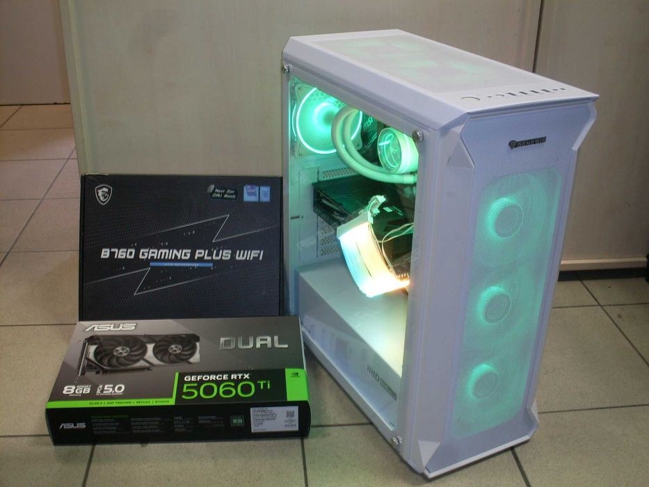 MEGA KOMPUTER i7-13700k, RTX 5060 Ti, 32GB DDR5 6000Mhz, SSD 2TB NVMe