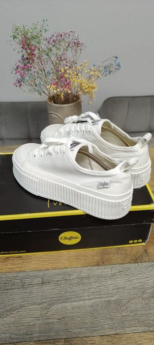 NOWE buty trampki tenisówki damskie Buffalo Madison rozmiar 39 białe