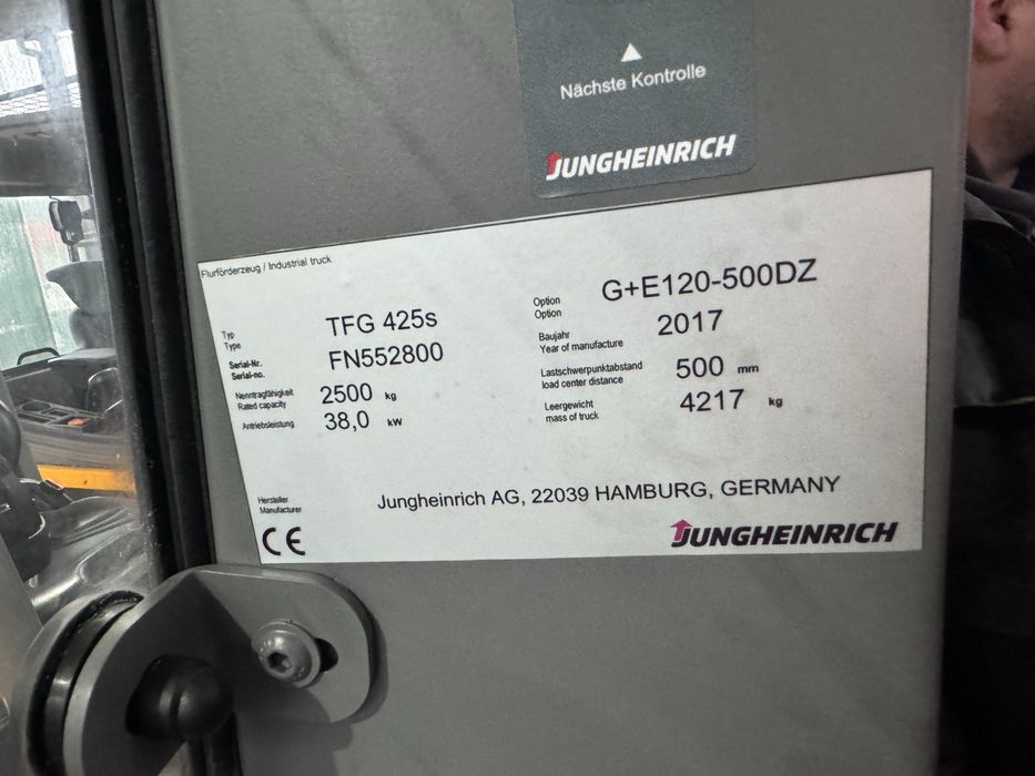 Газовий навантажувач Jungheinrich TFG 425s