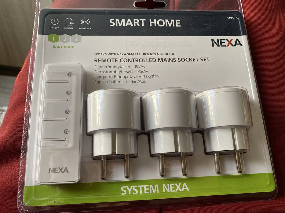 Zestaw zdalnego sterowania gniazdek sieciowych z pilotem
