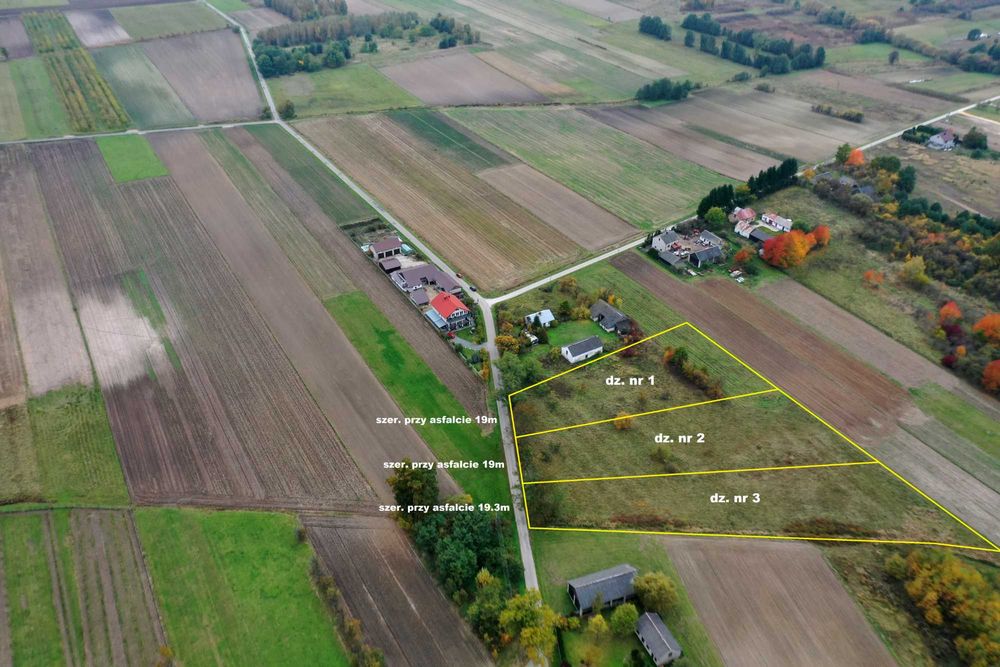 Działka pod zabudowę 3400m2 - Janina gm. Busko-Zdrój