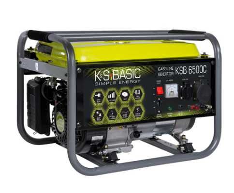 Бензиновий генератор K&S BASIC KSB 6500C