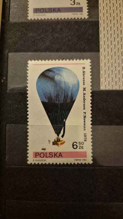 Seria znaczków sport balonowy