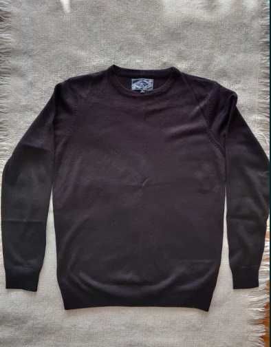 Sweter męski czarny