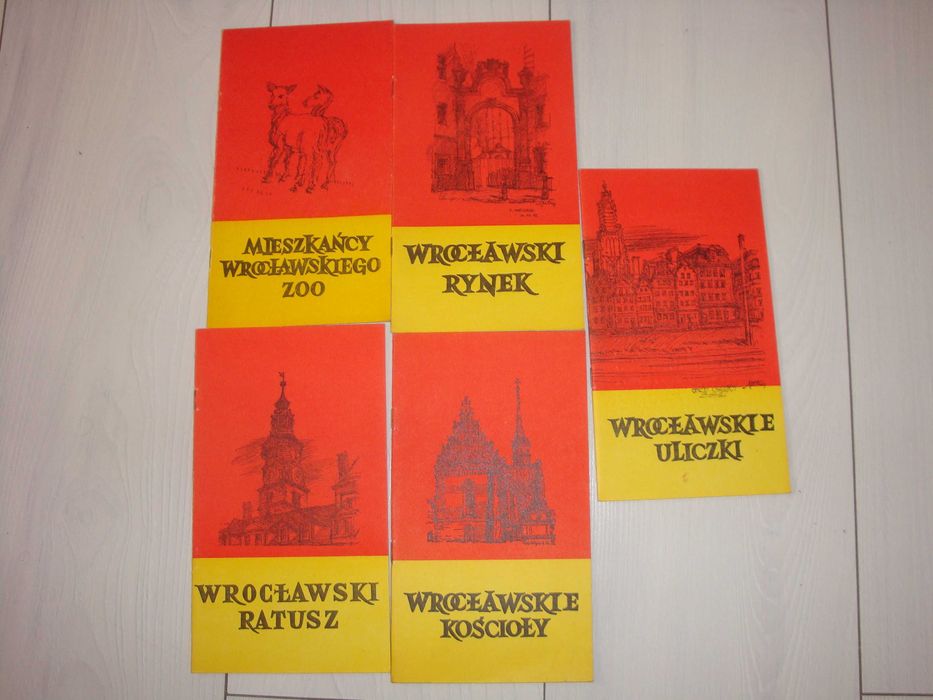 Wrocław x5 książek miłośników Wrocławia